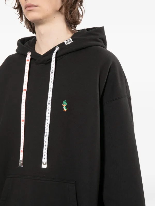 Maison MIHARA YASUHIRO グラフィック パーカー | ブラック | FARFETCH JP