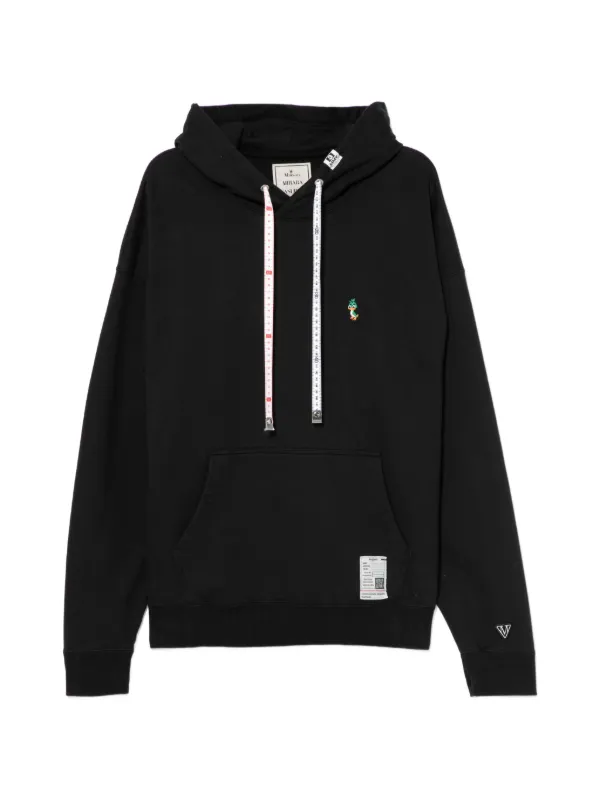 Maison MIHARA YASUHIRO グラフィック パーカー | ブラック | FARFETCH JP