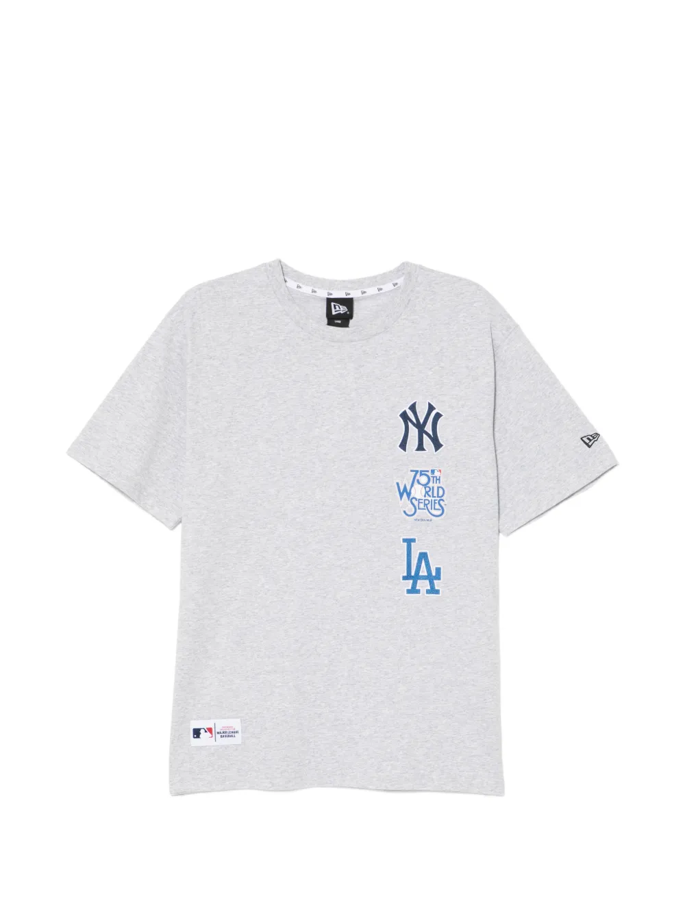 NEW ERA CAP T-shirt con ricamo - Grigio