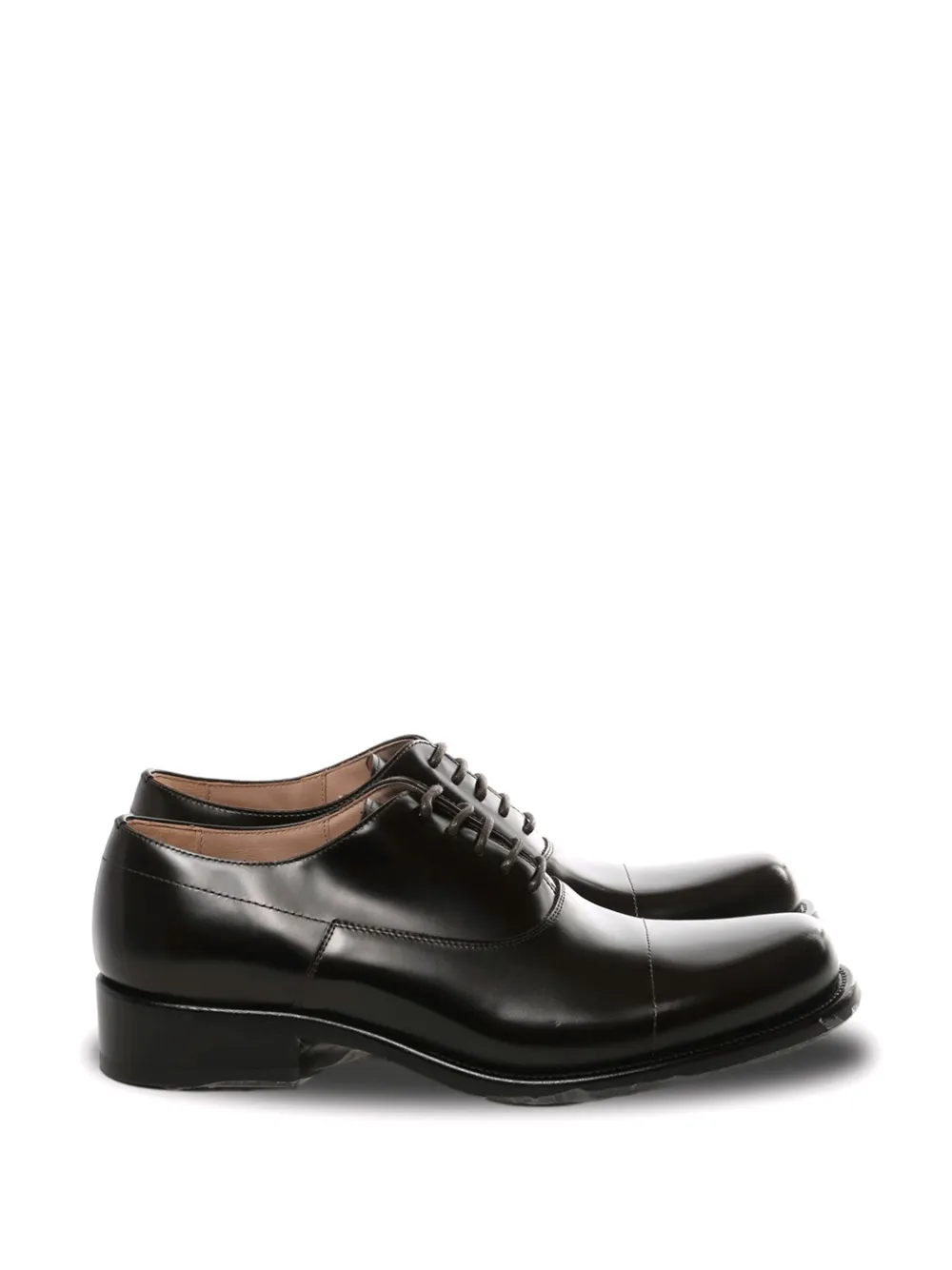 The Row Kai lace-up oxford shoes - Marrone