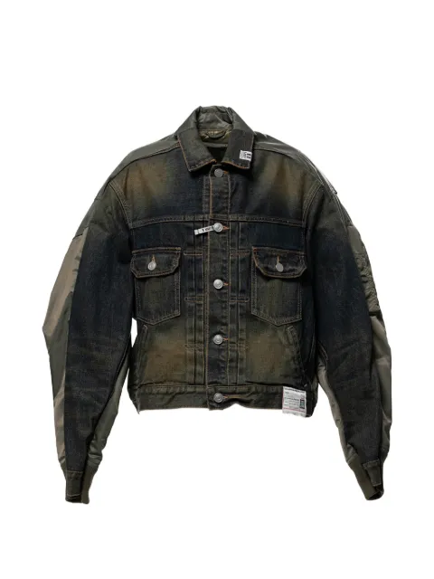 Maison MIHARA YASUHIRO panelled denim jacket