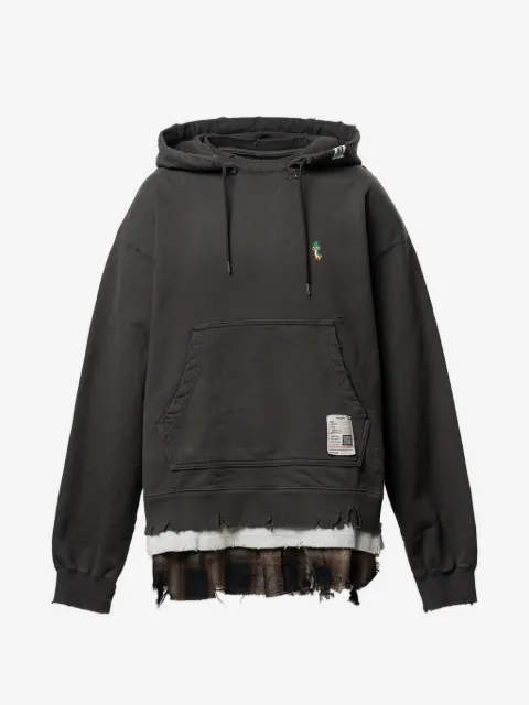 Maison MIHARA YASUHIRO triple layered hoodie
