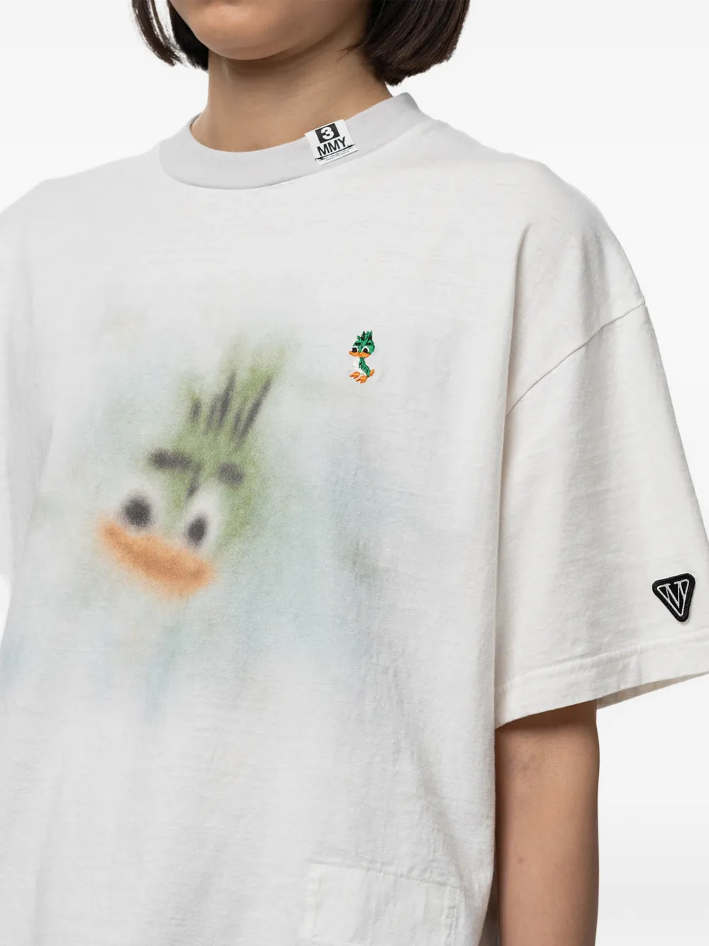 Maison MIHARA YASUHIRO Katoenen T-shirt Wit