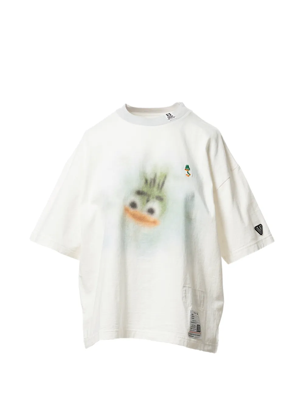 Maison MIHARA YASUHIRO Leon cotton T-shirt - Weiß
