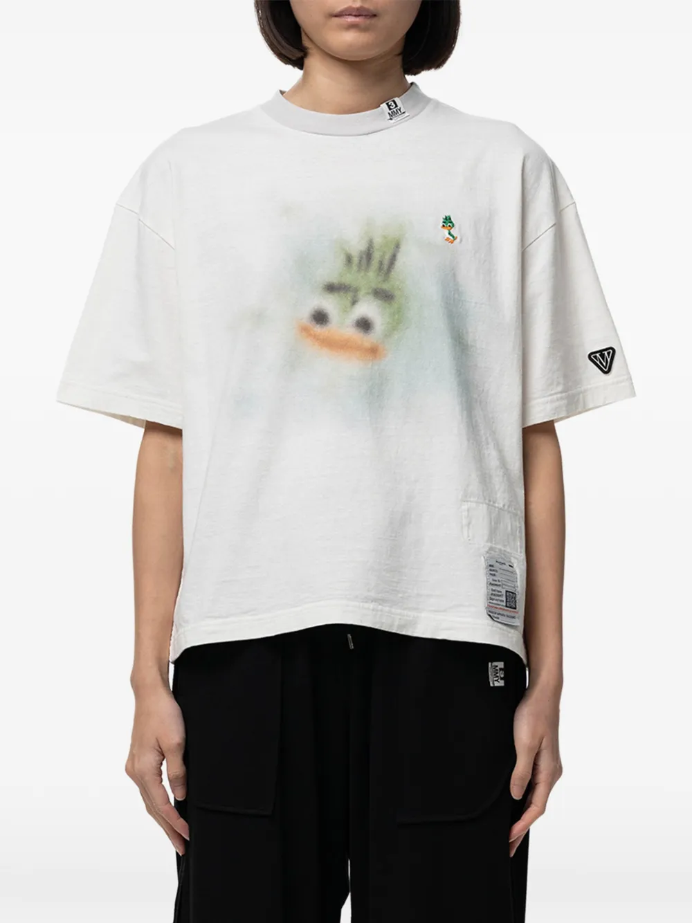 Maison MIHARA YASUHIRO Katoenen T-shirt Wit