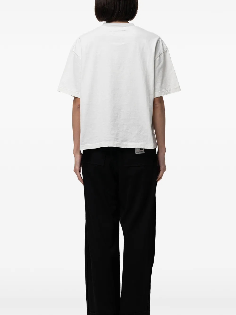 Maison MIHARA YASUHIRO Katoenen T-shirt Wit