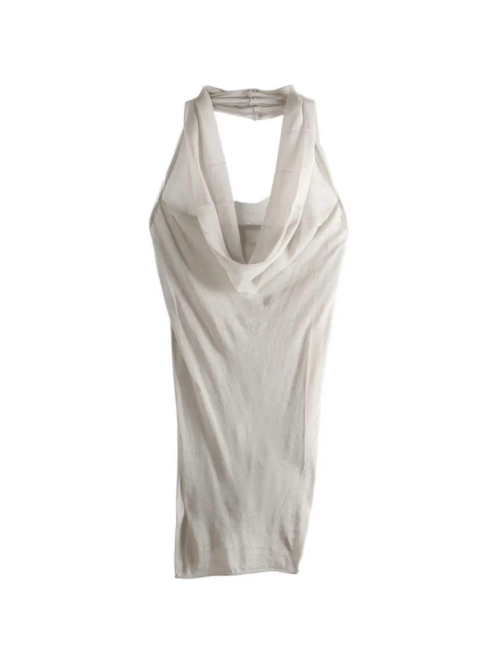 Rick Owens Sunburn top met col Grijs