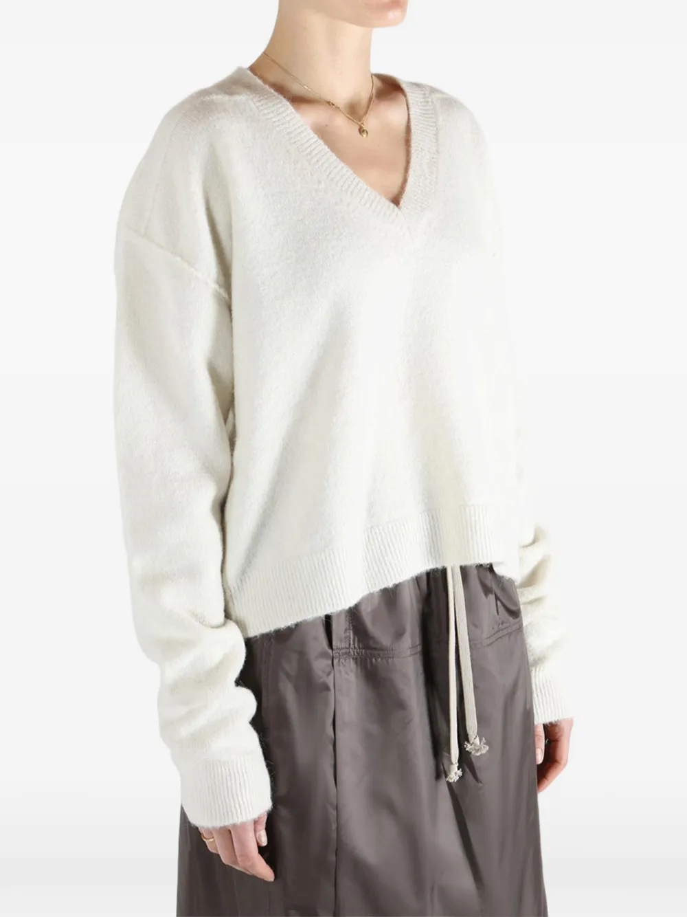 Rick Owens Trui met V-hals Wit