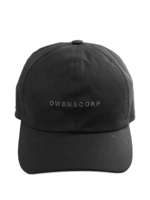 Rick Owens logo baseball cap hat