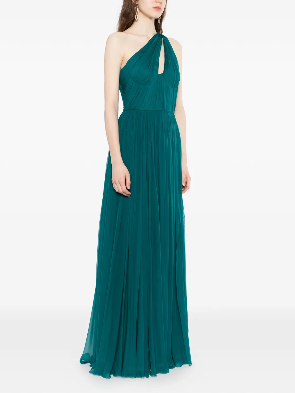 Zuhair Murad Chiffon maxi-jurk Blauw