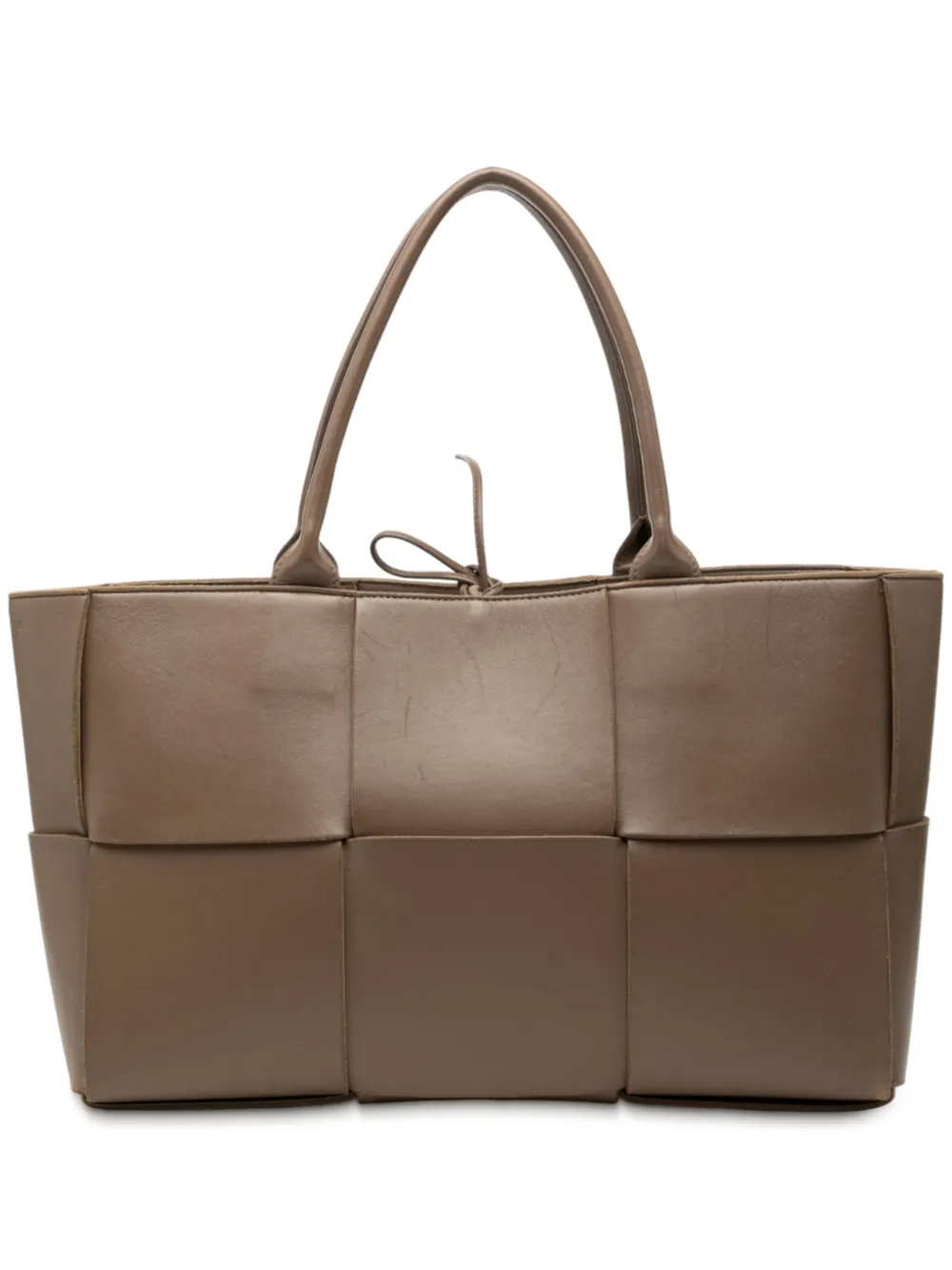 Bottega Veneta Pre-Owned 2012-2025 Medium Nappa Maxi Intrecciato Arco tote bag - Marrone