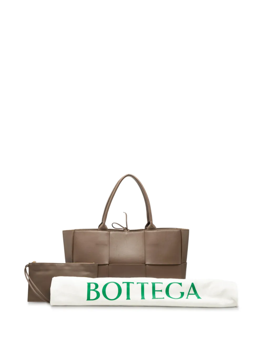 2012-2025 Medium Nappa Maxi Intrecciato Arco Tote Bag