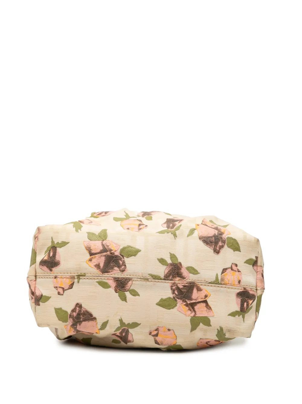 2010-2025 Mini Zucca Canvas Rose Printed Chef Handbag