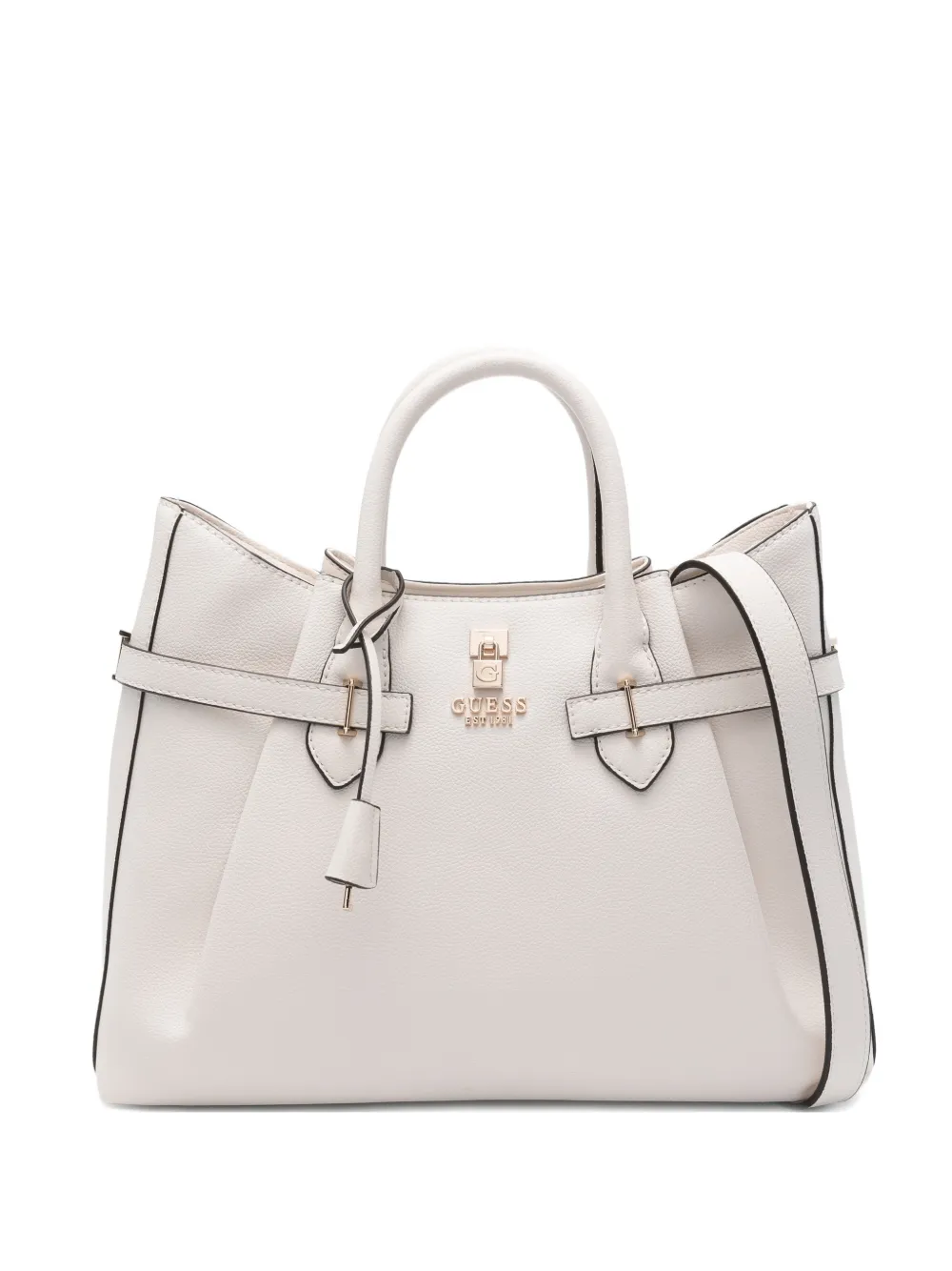 GUESS USA Yesba top-handle tote bag - Bianco