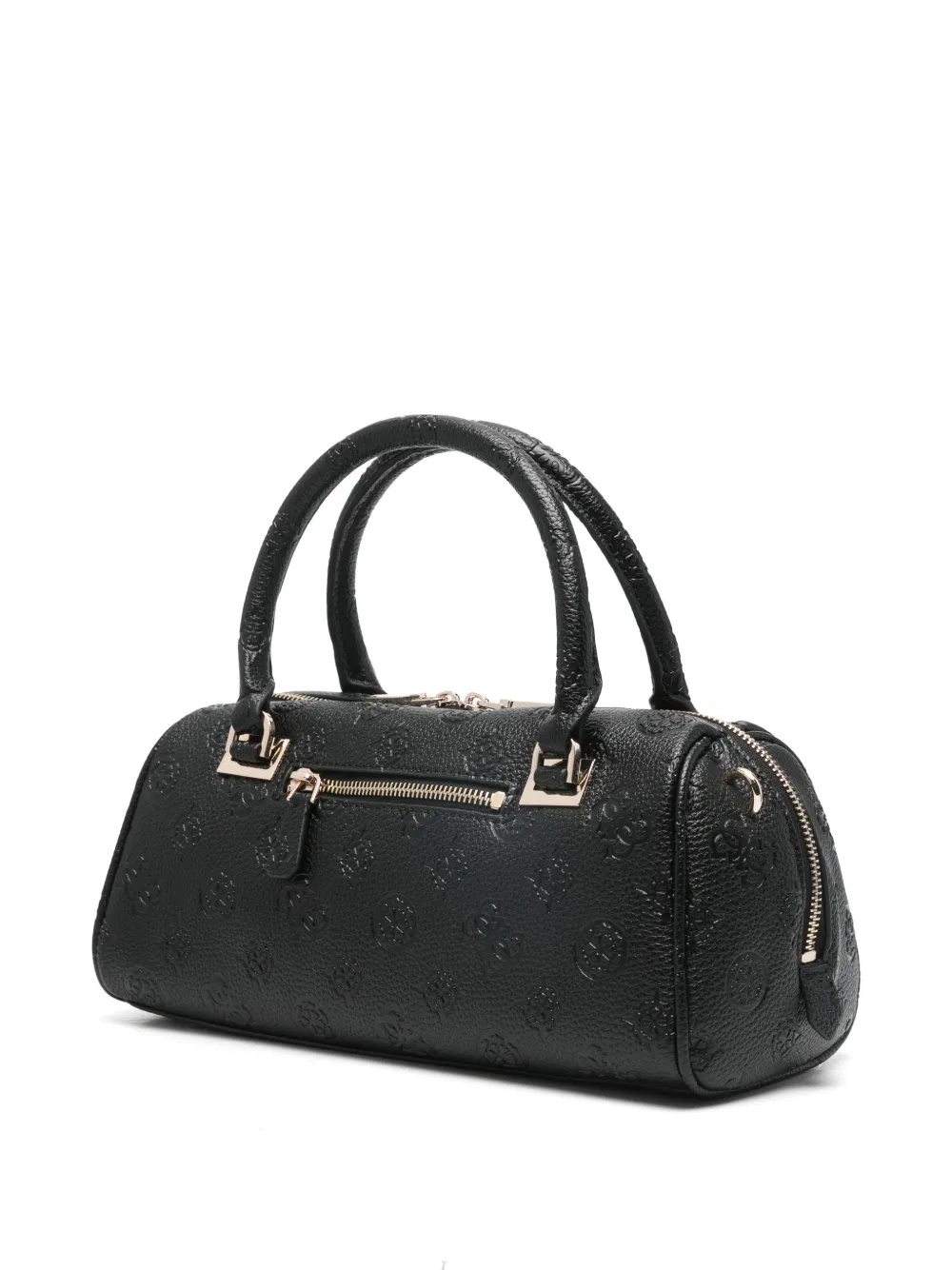 GUESS USA Cresidia II shopper met reliëf en handgreep Zwart