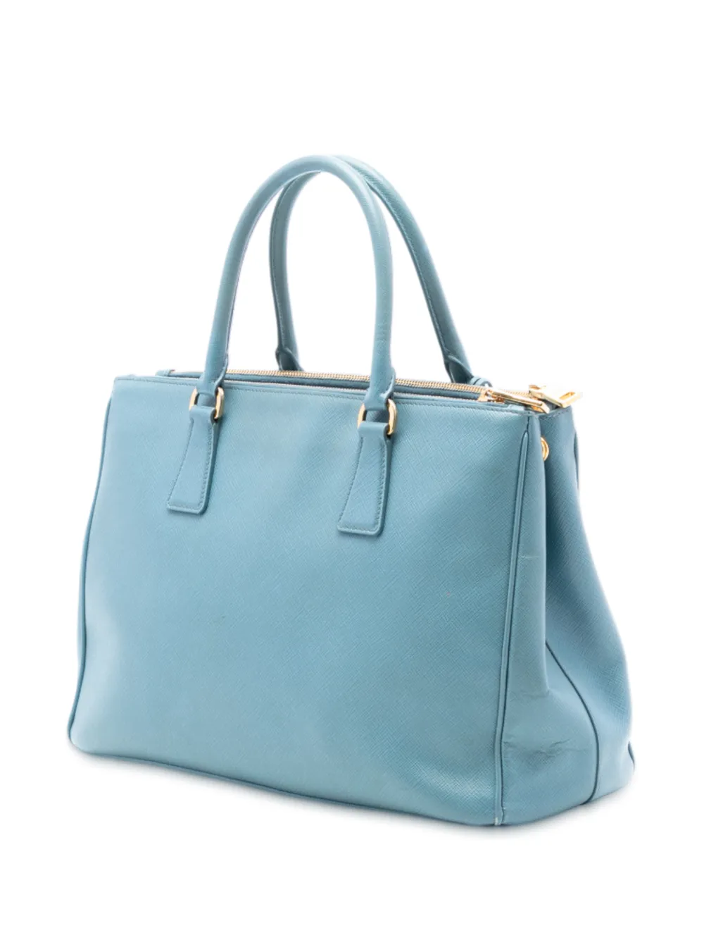 프라다 프라다 2010-2025 미디엄 사피아노 럭스 갤러리아 더블 지퍼 사첼 백 TOMQZ6G5MGL0REFL TOMQZ6G5MGL0REFL