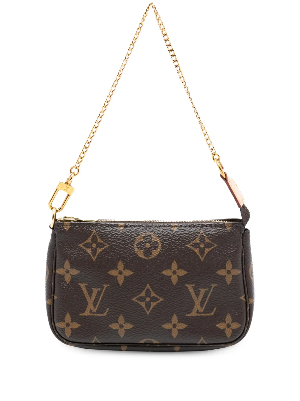 Louis Vuitton Pre-Owned Borsa a mano mini Pochette Accessoires con monogramma 2020 - Marrone