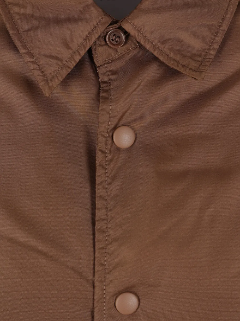  Aspesi Buttoned Shirt Jacket - Brown 