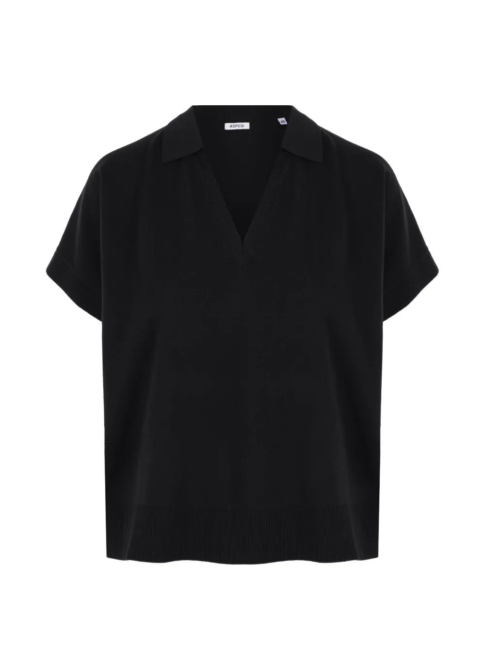 ASPESI V-neck T-shirt - Nero