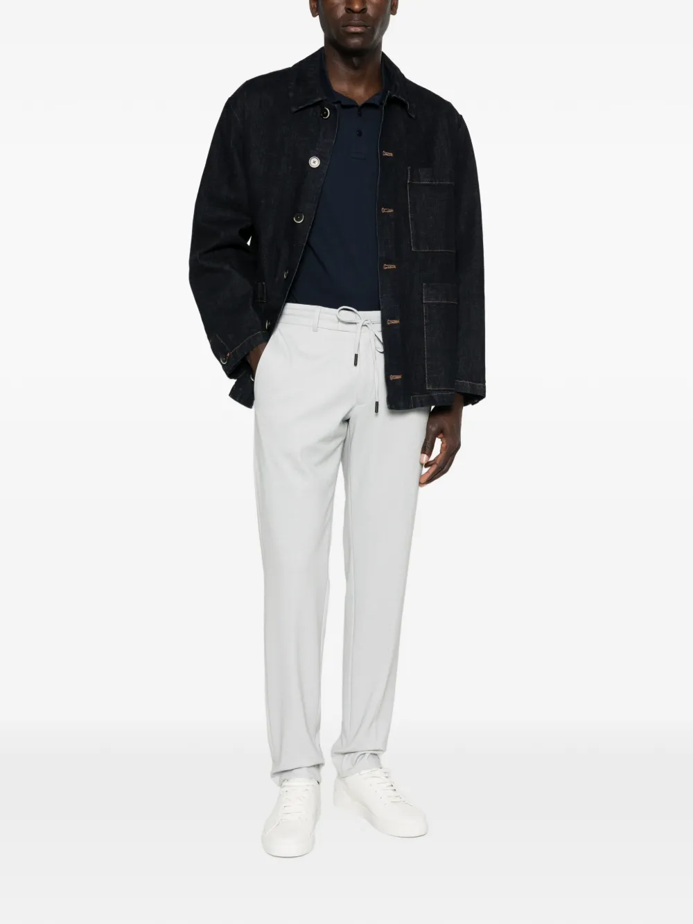  Karl Lagerfeld Pace Drawstring Trousers - Grey 