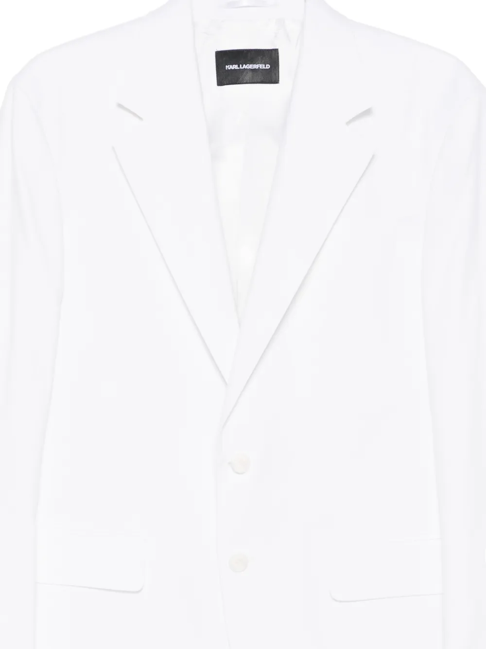  Karl Lagerfeld Easy Blazer - White 