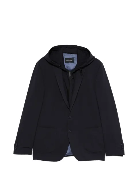 Karl Lagerfeld Talk hooded blazer