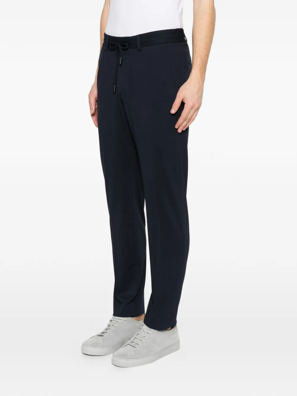 Karl Lagerfeld Pace broek met trekkoord Blauw