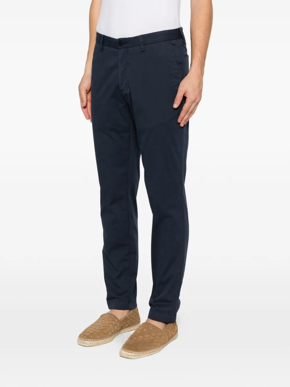 Karl Lagerfeld Cliff chino Blauw