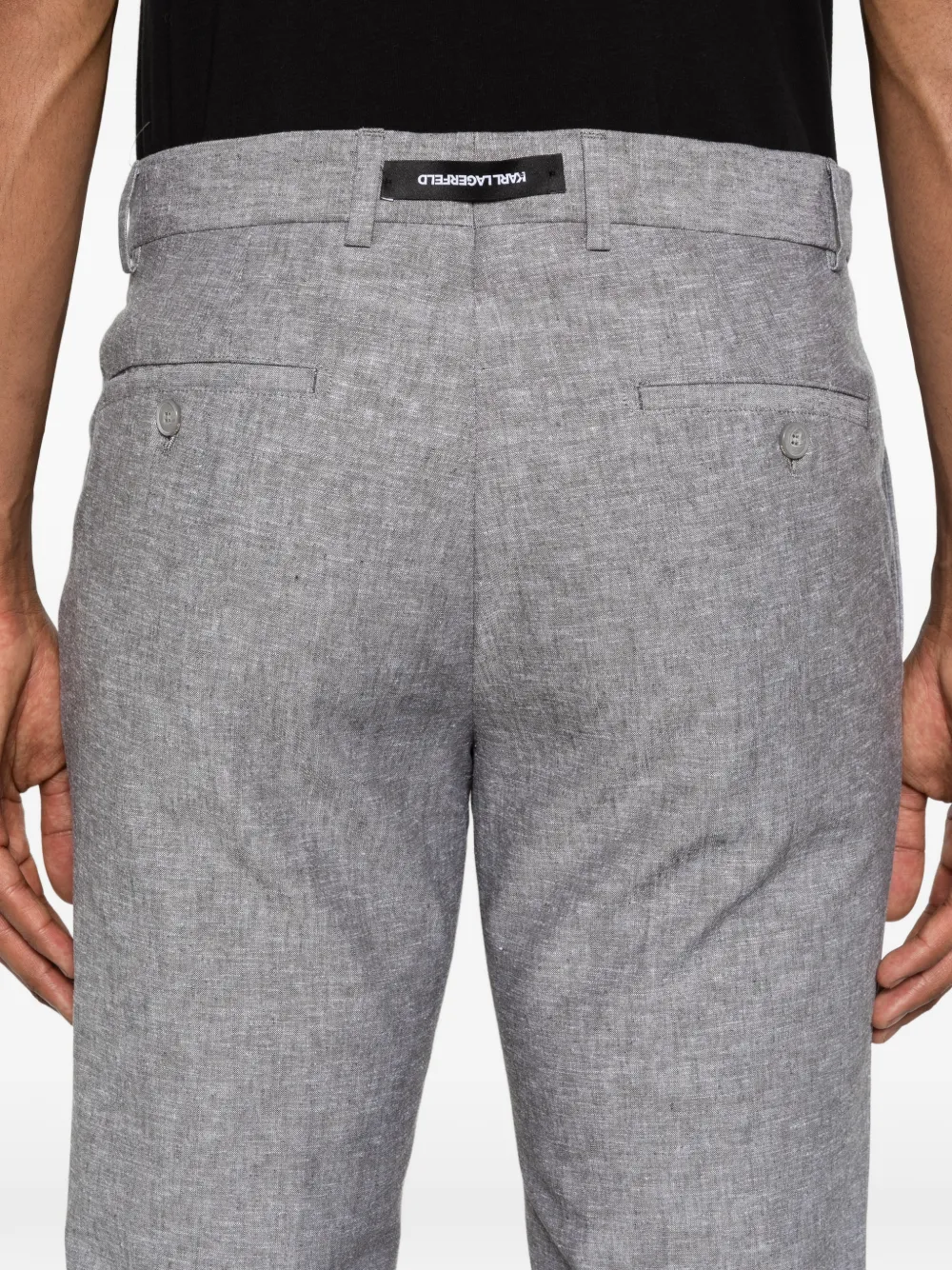 Karl Lagerfeld Tube broek Grijs