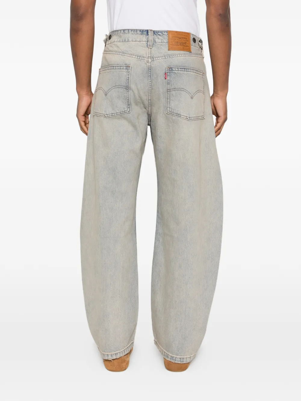 Levi's Jeans met logopatch Blauw