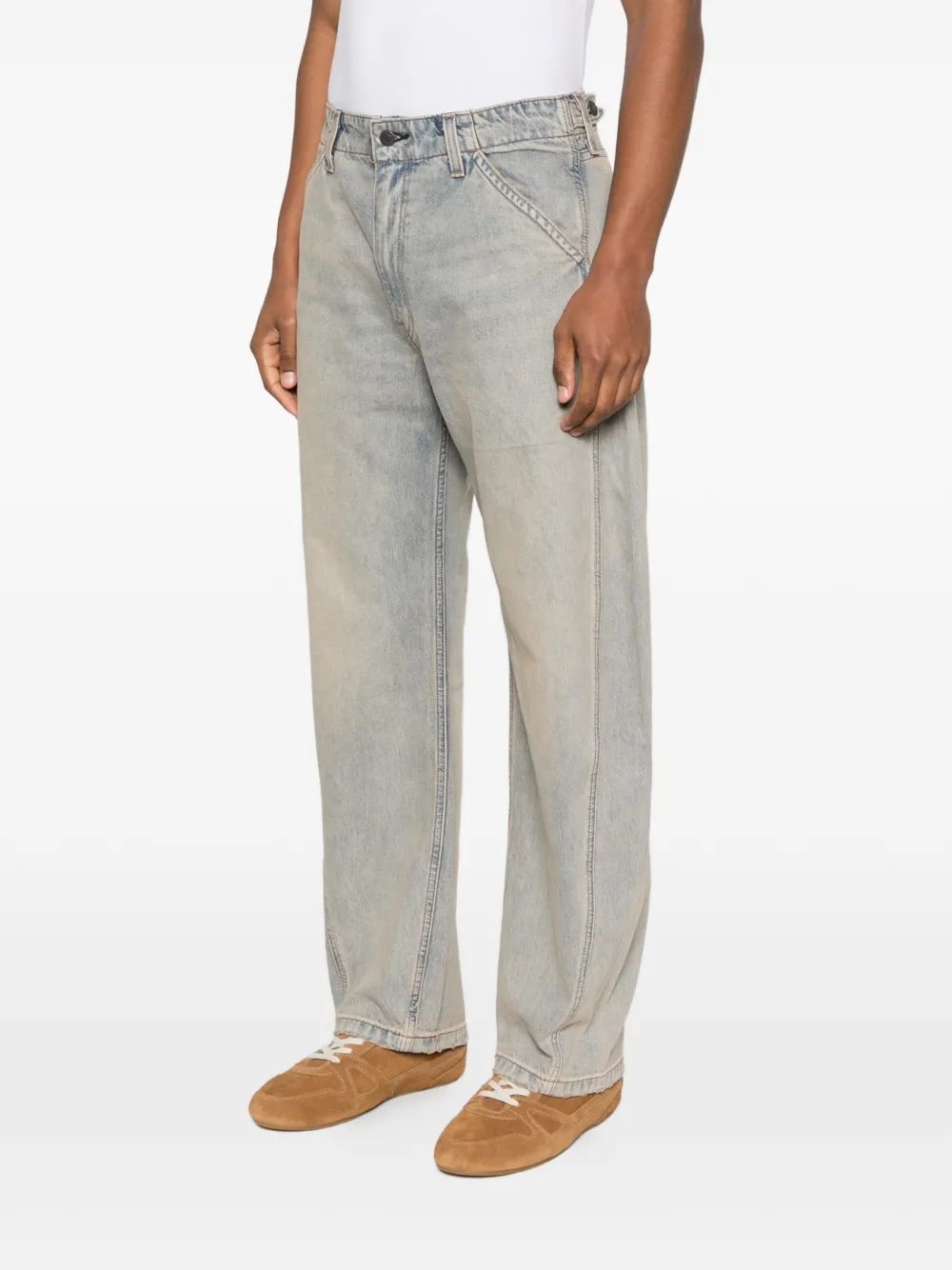  Levi's Logo-patch Jeans - Blue 
