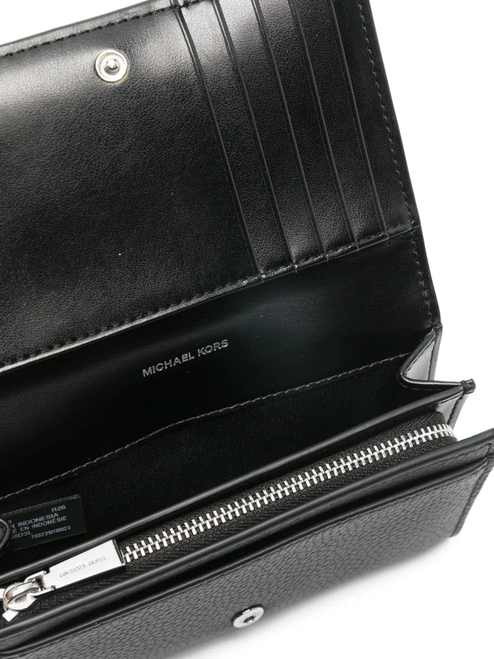 Michael Kors Portemonnee met logo Zwart