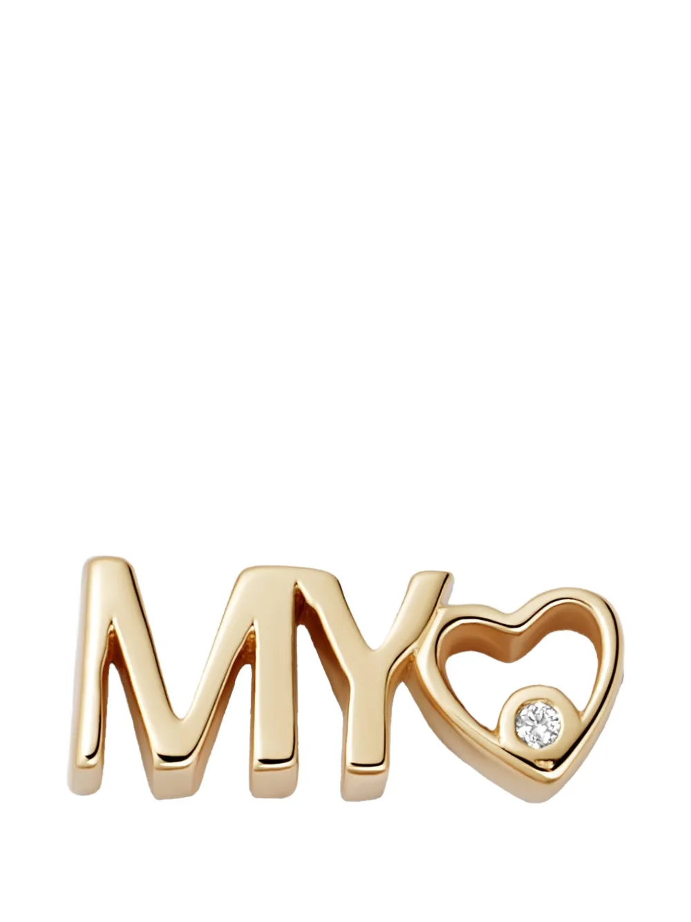 Loquet My Love Halskette mit Diamanten - Gold