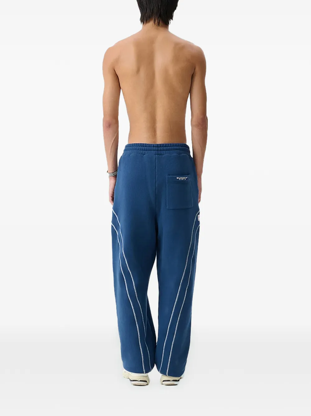  Summer Games Piping Track Pants - Blue 