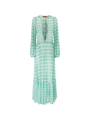 designer beach dress The Lobby Caftan Mini in Day White– www.saintholiday.com main image 1