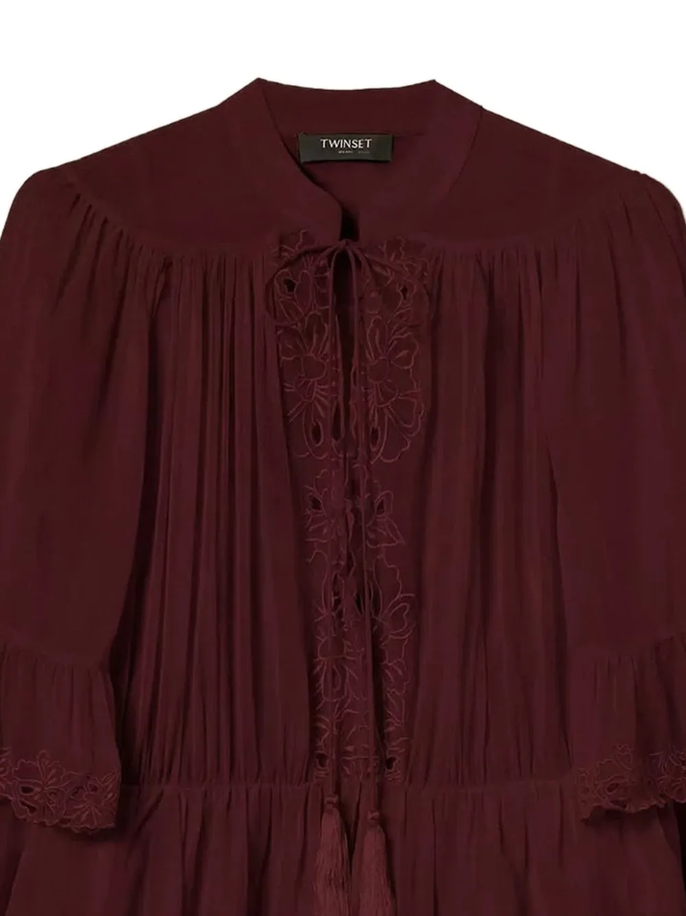 Twinset Embroidered Mini Dress 