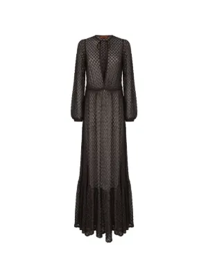 Missoni long-sleeve cover-up | Black | FARFETCH