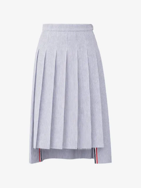 Thom Browne jupe mi-longue à design plissé