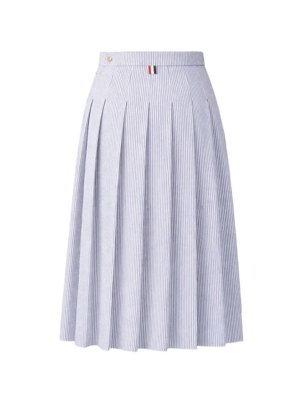 Thom Browne Midi-plooirok Wit