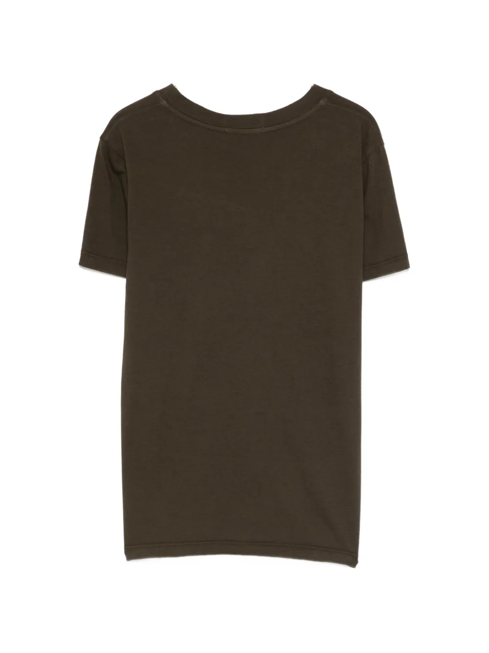James Perse T-shirt met ronde hals Bruin