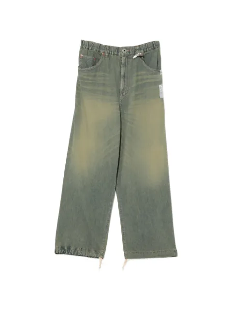 Maison MIHARA YASUHIRO logo-patch jeans