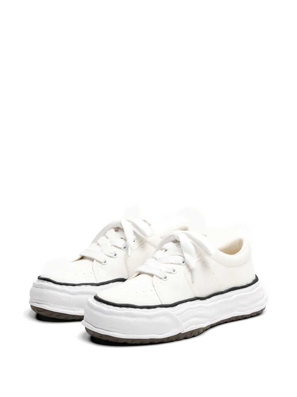 Maison MIHARA YASUHIRO Eric OG sole low-top sneakers Beige