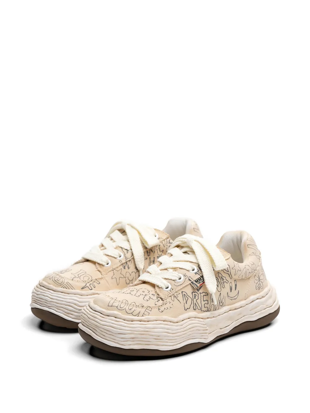 Maison MIHARA YASUHIRO Oliver OG sneakers Beige