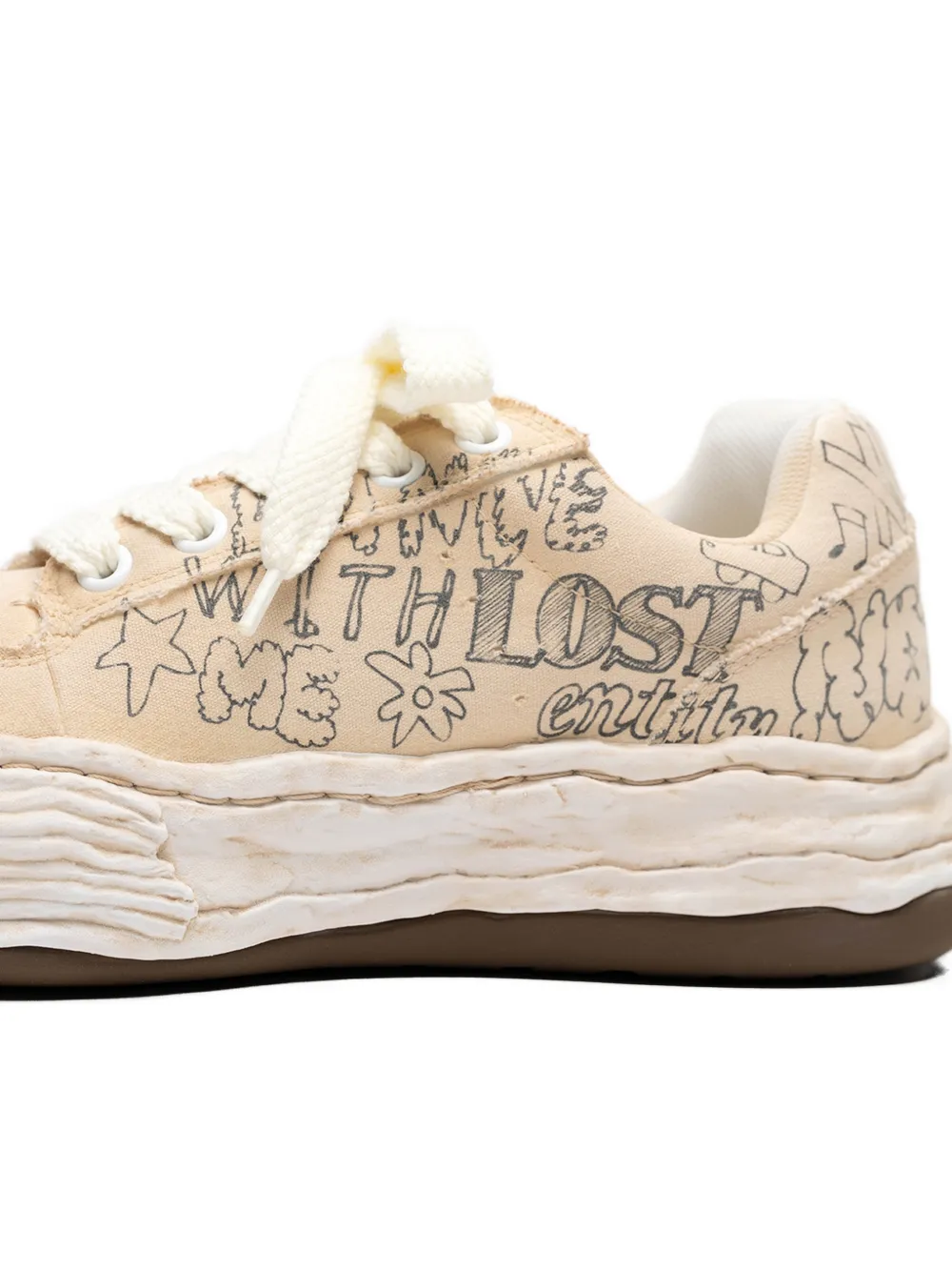 Maison MIHARA YASUHIRO Oliver OG sneakers Beige
