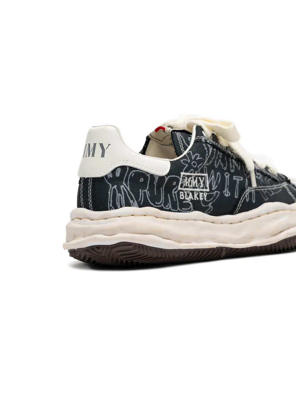 Maison MIHARA YASUHIRO Blakey OG Sole sneakers Zwart