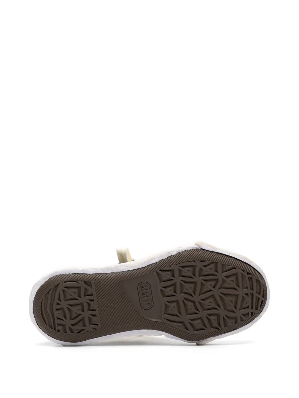 Maison MIHARA YASUHIRO Peterson23 ripped sole low-top sneakers Zwart