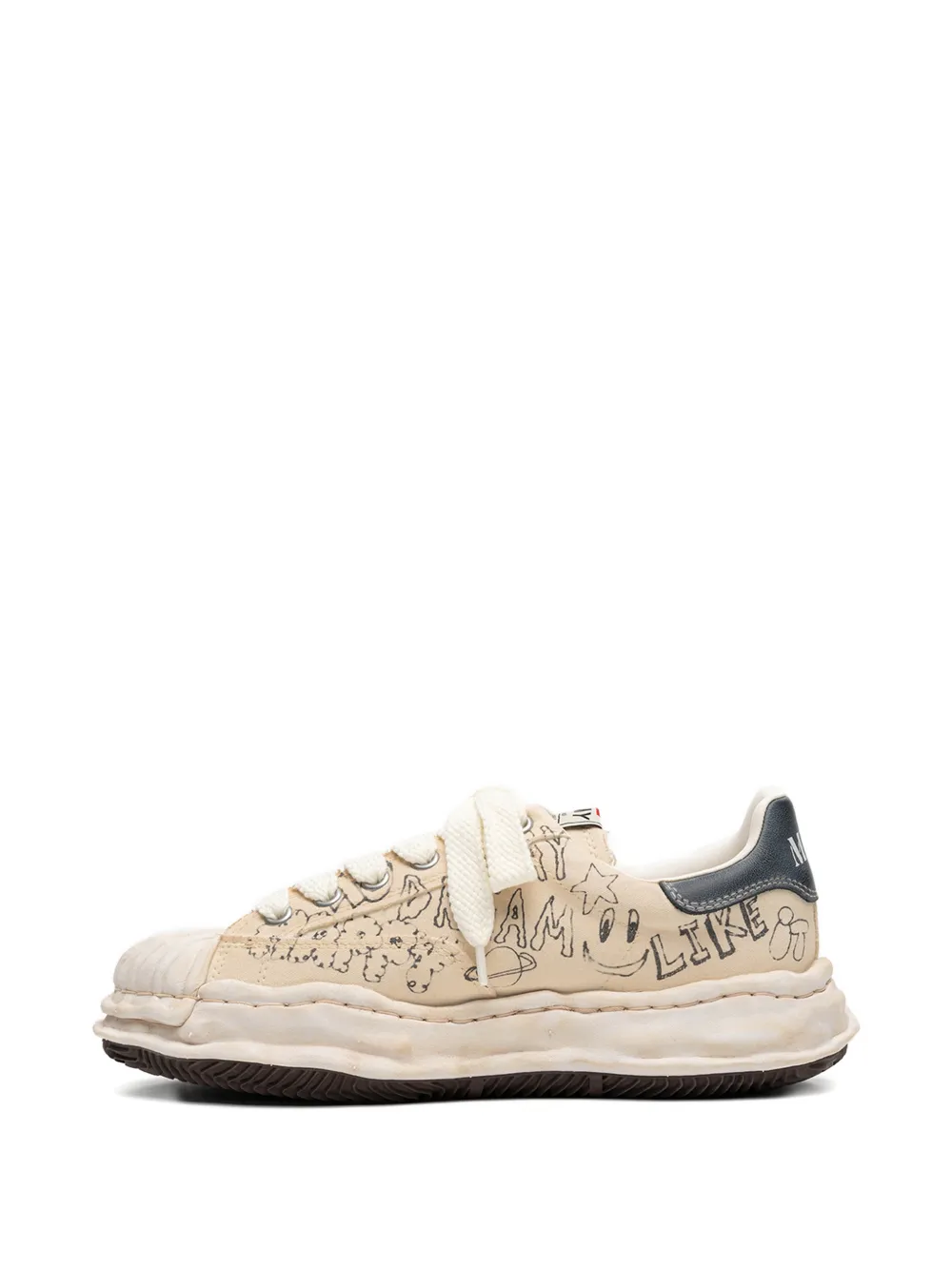 Maison MIHARA YASUHIRO Blakey OG Sole sneakers Beige