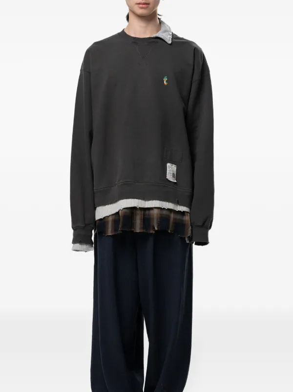Maison MIHARA YASUHIRO グラフィック スウェットシャツ | グレー