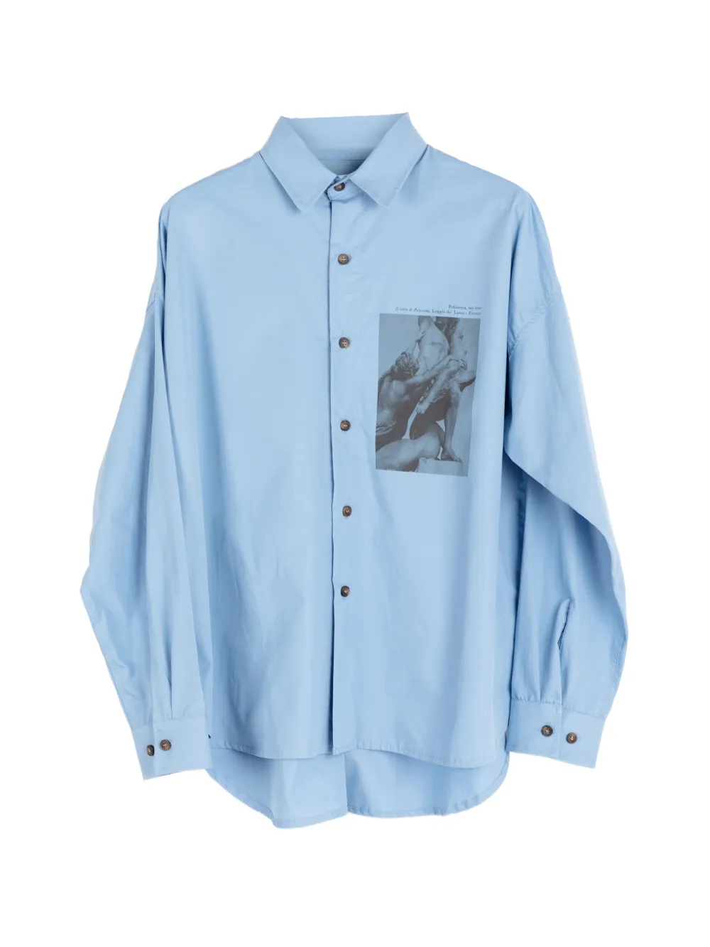 Société Anonyme Polissena, My Love shirt - Blu