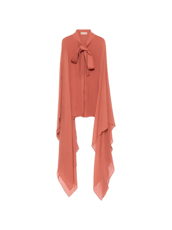 Elie Saab Silk Shirt in Pink